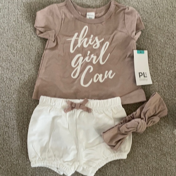 Petit Lem Other - Baby Girl outfit set
